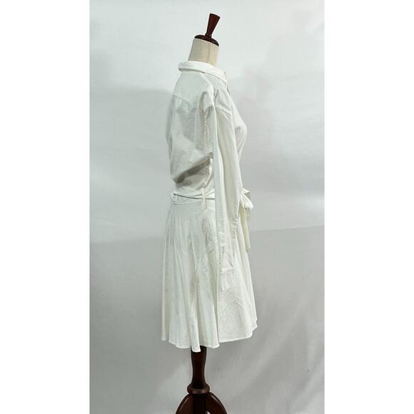POLO RALPH LAUREN Sz 6 White Pleated Skirt Polo Dress Cotton NWT - Picture 6 of 11